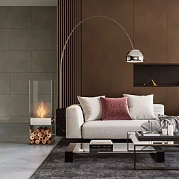 どこから見ても映える耐熱性ガラスで囲われた炎。シンプルなデザインで、小スペースに設置可能です。

【モデル】GHOST

 ⁡■EcoSma...