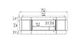 Flex 78SS.BX2 Single Sided - Technical Drawing / Front by EcoSmart Fire