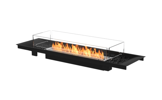 Linear Curved 65 Fire Pit Kit Made For, Is Fire Pit Glass Safe