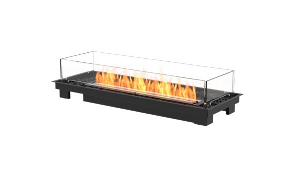 Linear 50 Fireplace Insert - Ethanol - Black / Black / Indoor Safety Tray by EcoSmart Fire
