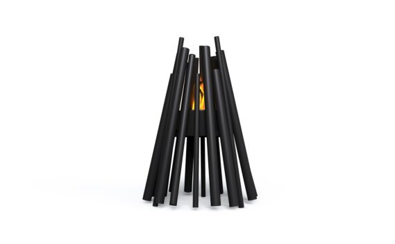 Stix 8 Fire Pit - Ethanol / Black by EcoSmart Fire