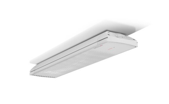 Spot 2800W Radiant Heater - White / White - Flame Off by Heatscope Heaters