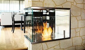 C Fire - Twin Feet Fixings e-NRG Bioethanol by EcoSmart Fire