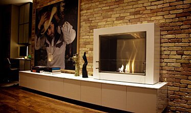 Private Residence - Designer fireplaces
