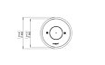 AB8 Ethanol Burner - Technical Drawing / Top by EcoSmart Fire