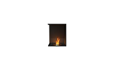Flex 18LC Left Corner - Studio Image by EcoSmart Fire