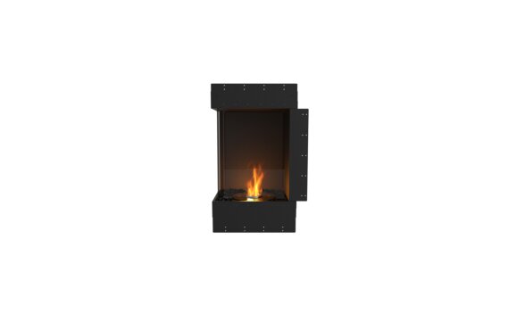Flex 18LC Left Corner - Ethanol / Black / Uninstalled View by EcoSmart Fire