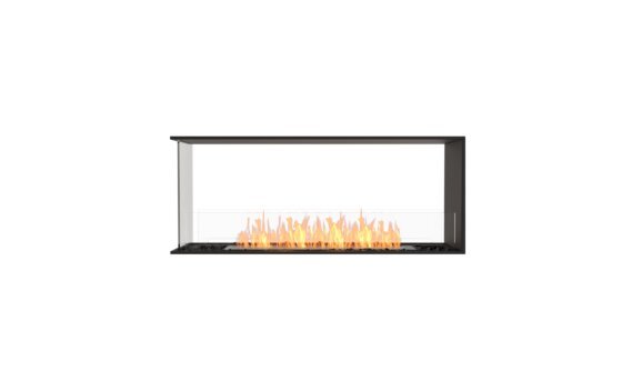 Flex 50PN Peninsula - Ethanol / Black / Installed View by EcoSmart Fire