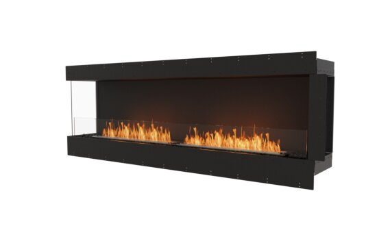 Flex 86LC Left Corner - Ethanol / Black / Uninstalled View by EcoSmart Fire