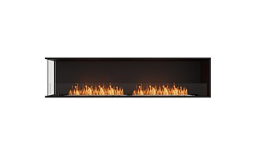 Flex 86LC Left Corner - Studio Image by EcoSmart Fire
