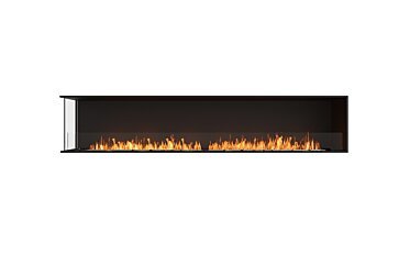 Flex 104LC Left Corner - Studio Image by EcoSmart Fire