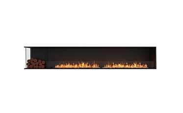 Flex 122LC.BXL Left Corner - Studio Image by EcoSmart Fire