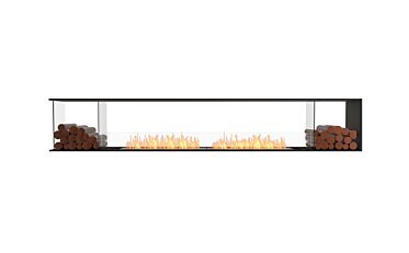 Flex 122PN.BX2 Peninsula - Studio Image by EcoSmart Fire