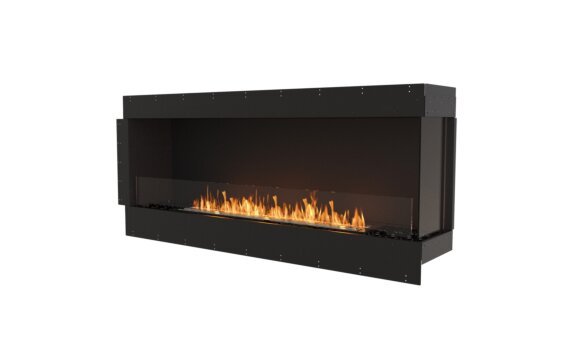 Flex 68RC Right Corner - Ethanol / Black / Uninstalled View by EcoSmart Fire