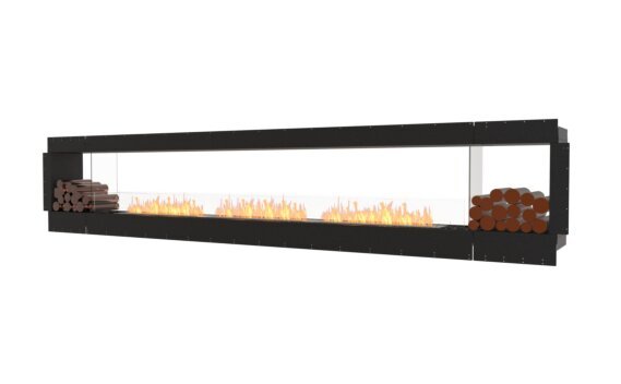 Flex 158DB.BX2 Double Sided - Ethanol / Black / Uninstalled view - Logs not included by EcoSmart Fire