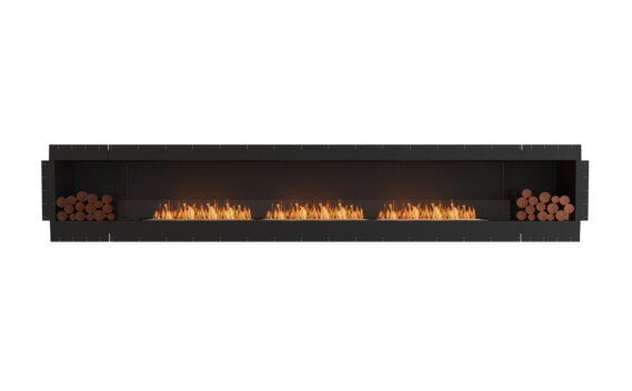 Flex 158SS.BX2 Single Sided - Ethanol / Black / Uninstalled view - Logs not included by EcoSmart Fire