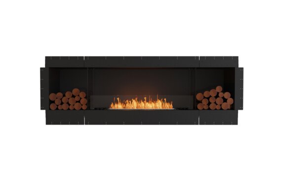 Flex 86SS.BX2 Single Sided - Ethanol / Black / Uninstalled view - Logs not included by EcoSmart Fire