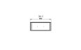 Flex 32 - Technical Drawing / Top by EcoSmart Fire