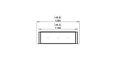 Flex 42SS Single Sided - Technical Drawing / Top by EcoSmart Fire