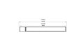 Flex 140SS.BXL Single Sided - Technical Drawing / Top by EcoSmart Fire