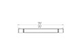 Flex 158RC.BX2 Right Corner - Technical Drawing / Top by EcoSmart Fire