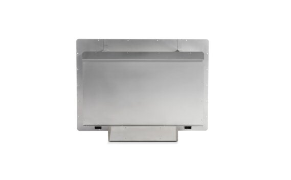 Firebox 800SS Fireplace Insert - Ethanol / Stainless Steel / Rear View by EcoSmart Fire