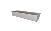 XL700 Top Tray Fireplace Tray - Studio Image by EcoSmart Fire