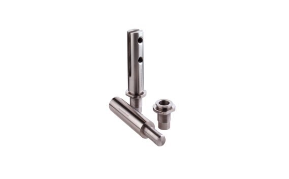 Twin Feet Fixings Fireplace Screen - Stainless Steel by EcoSmart Fire