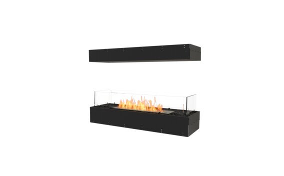 Flex 42IL Island - Ethanol / Black / Uninstalled View by EcoSmart Fire