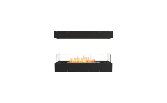 Flex 42IL Island - Ethanol / Black / Uninstalled View by EcoSmart Fire
