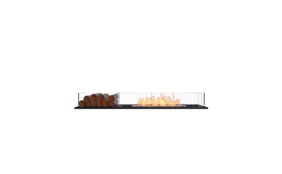 Flex 60BN.BX1 Bench - Ethanol / Black / Installed View by EcoSmart Fire