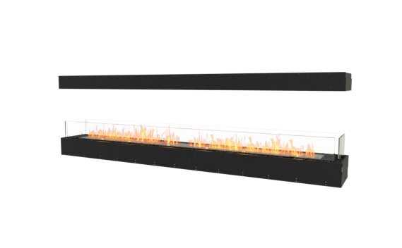 Flex 104IL Island - Ethanol / Black / Uninstalled View by EcoSmart Fire