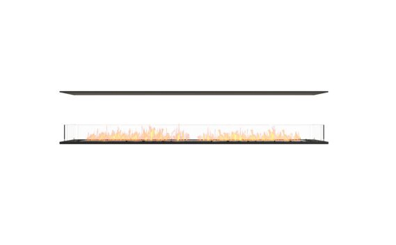 Flex 104IL Island - Ethanol / Black / Installed View by EcoSmart Fire