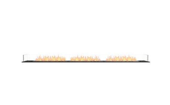 Flex 122BN Bench - Ethanol / Black / Installed View by EcoSmart Fire