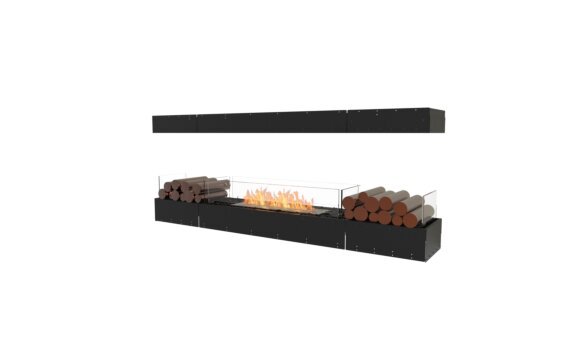 Flex 78IL.BX2 Island - Ethanol / Black / Uninstalled View by EcoSmart Fire