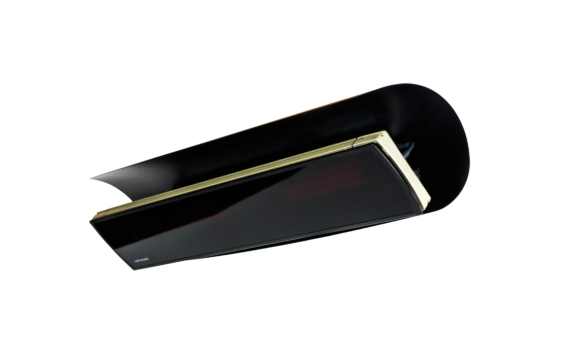 Weathershield 5 Black HEATSCOPE® Accessorie - Black / Black by Heatscope Heaters