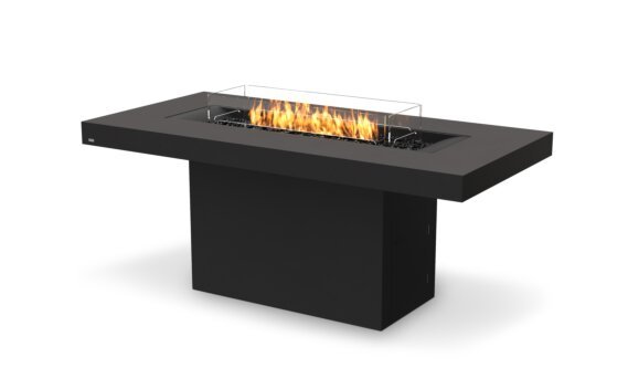 Gin 90 (Bar) Fire Pit - Gas LP/NG / Graphite by EcoSmart Fire