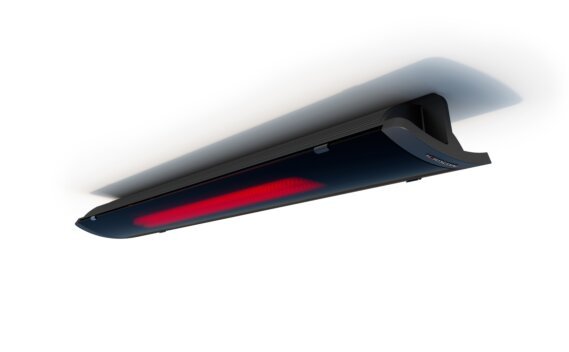 Pure 2400W Radiant Heater - Black / Black - Flame On by Heatscope Heaters