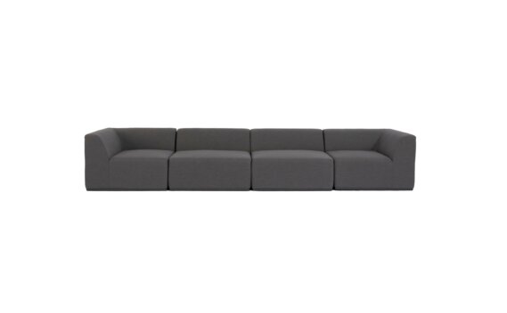 Relax Modular 4 Sofa Furniture - Flanelle by Blinde Design