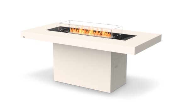 Gin 90 (Bar) Fire Pit - Ethanol / Bone / Optional Fire Screen by EcoSmart Fire