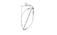 Cushion S26 Furniture - Technical Drawing / Side by Blinde Design