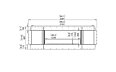 Flex 86SS.BX2 Single Sided - Technical Drawing / Front by EcoSmart Fire