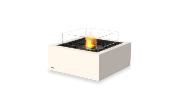Base 30 Fire Pit - Ethanol - Black / Bone / Optional Fire Screen by EcoSmart Fire