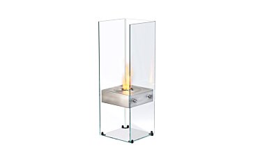 Ghost Designer Fireplace - Studio Image by EcoSmart Fire