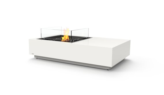 Manhattan 50 Fire Pit - Ethanol - Black / Bone / Optional Fire Screen by EcoSmart Fire