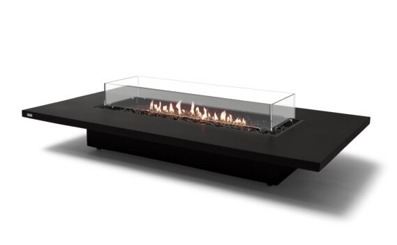 Daiquiri 70 Fire Pit - Gas LP/NG / Graphite / Optional fire screen by EcoSmart Fire