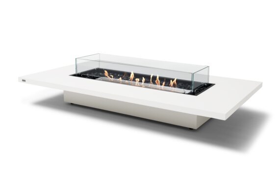 Daiquiri 70 Fire Pit - Ethanol / Bone / Optional fire screen by EcoSmart Fire