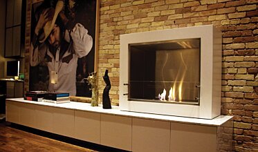 Private Residence - Designer fireplaces