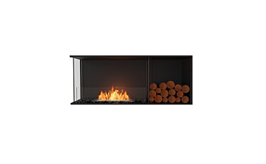 Flex 50LC.BXR Left Corner - Studio Image by EcoSmart Fire