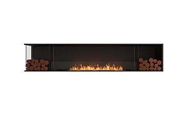 Flex 104LC.BX2 Left Corner - Studio Image by EcoSmart Fire